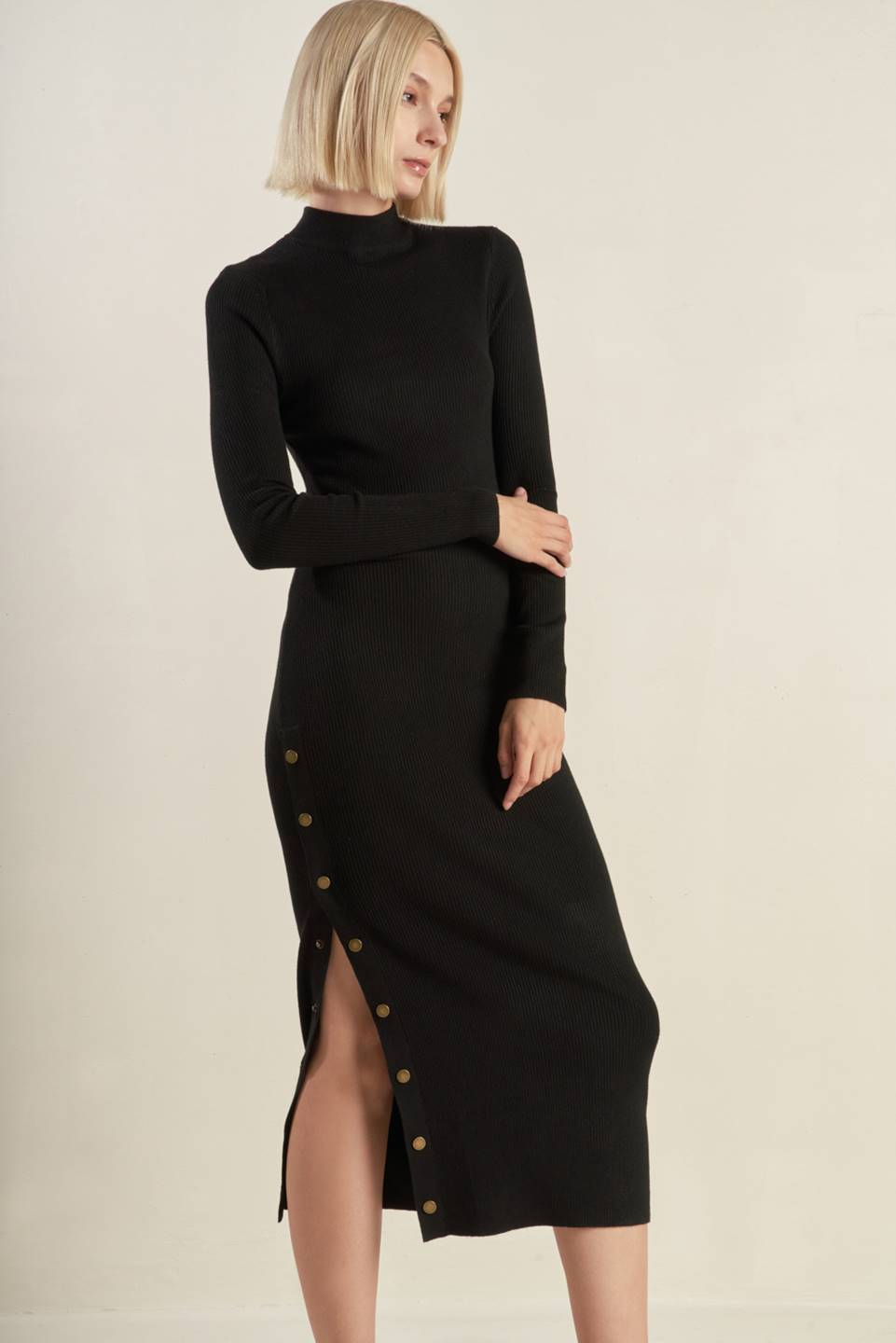 IDEAL BEHAVIOR SWEATER MIDI DRESS Flying Tomato